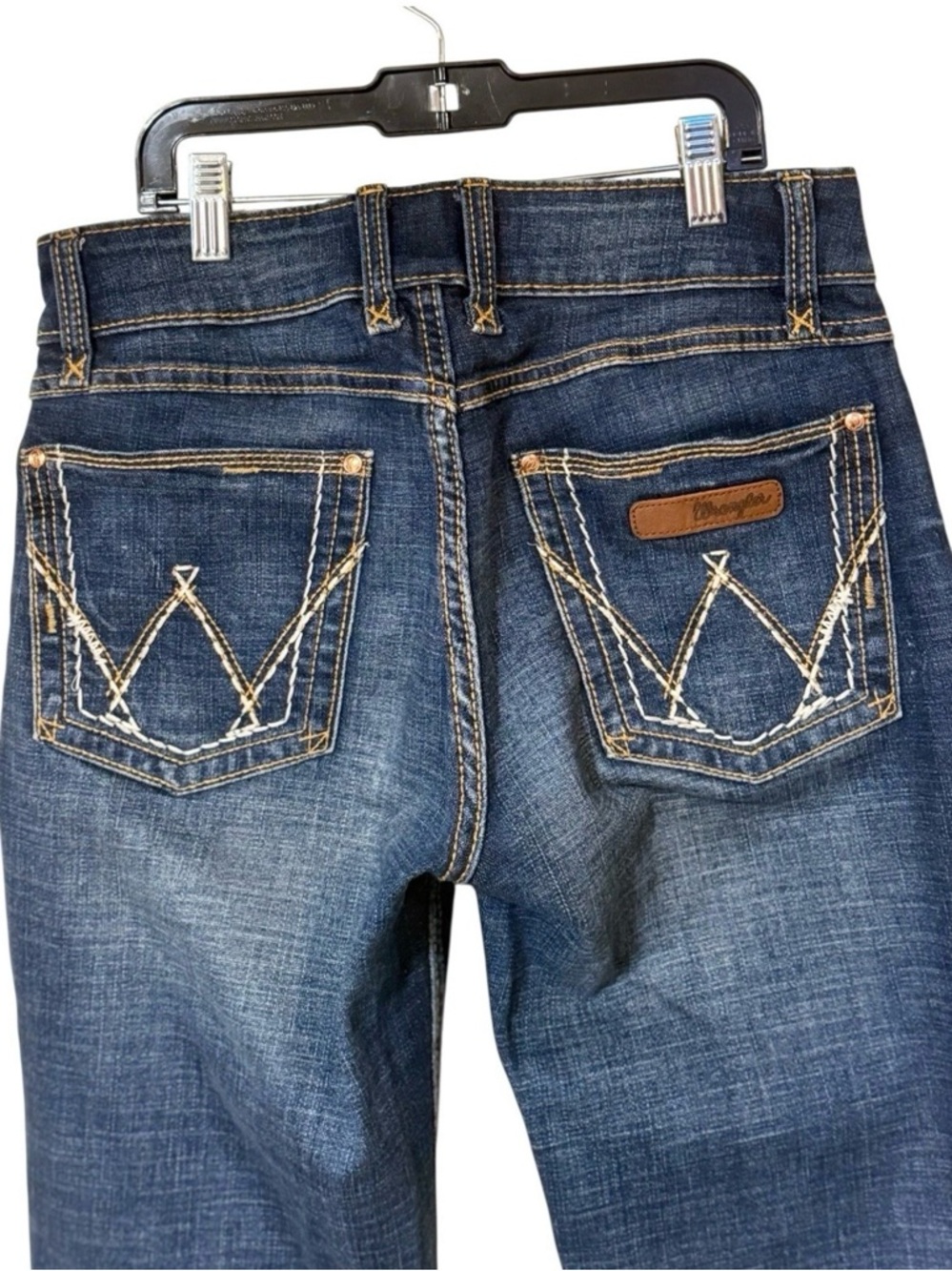 Wrangler Retro Mae Dark Wash Bootcut Jeans | Size 7 x 30 | Western Rodeo Style